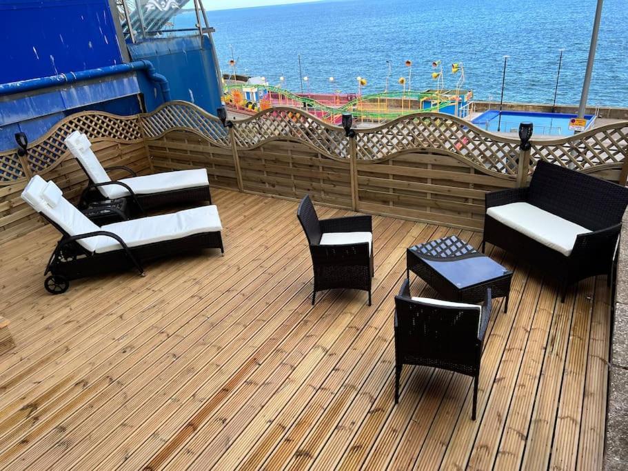 Sea View Lavish Apartment Sky Tv Whirlpool Bath Huge Balcony Newly Refurbished Bridlington Zewnętrze zdjęcie